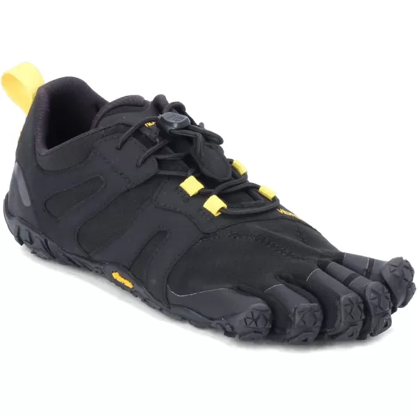 Vibram Womens FiveFingers VTrail 20 Trail Running ShoeBlack Yellow