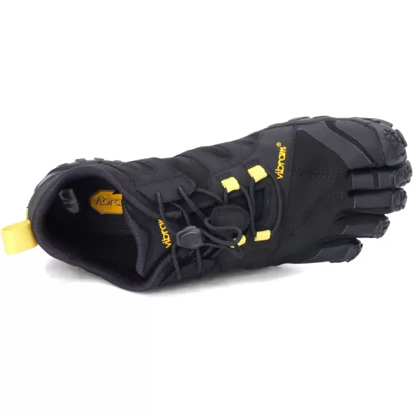 Vibram Womens FiveFingers VTrail 20 Trail Running ShoeBlack Yellow