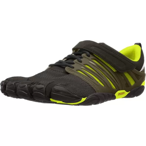 Vibram Mens VTrain Golds Gym Cross TrainerBlackGreen