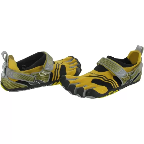 imageVibram Mens FiveFingers KMD Sport ShoeYellowBlackSilver