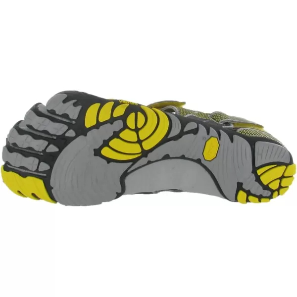 imageVibram Mens FiveFingers KMD Sport ShoeYellowBlackSilver