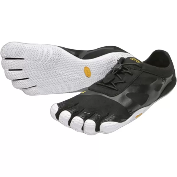 imageVibram FiveFingers Mens KSO EVO BlackWhite 38 EU  657 US