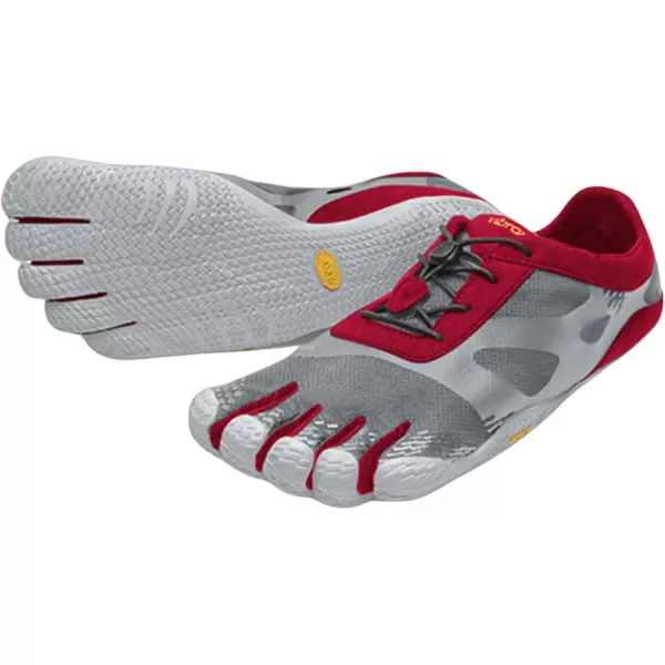 imageVibram FiveFingers Mens KSO EVO GreyRed 40 EU  885 US