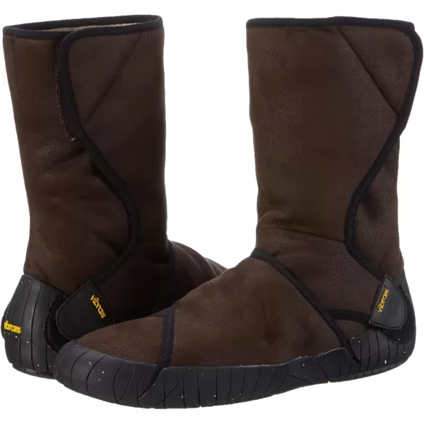 imageVibram FiveFingers Unisex Furoshiki Shearling Boot BlackBrown Dark Brown