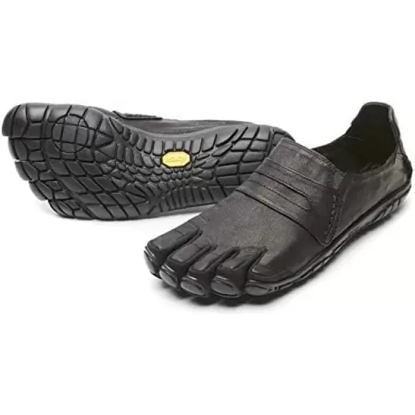 imageVibram Mens FiveFingers CVT Leather Minimalist Casual Walking ShoeBlack