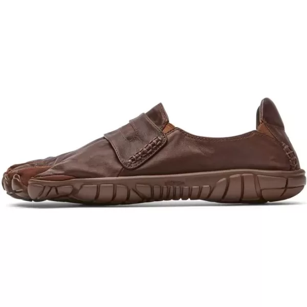 imageVibram Mens FiveFingers CVT Leather Minimalist Casual Walking ShoeBrown