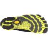 imageVibram Mens VRun Running ShoeBlackYellow