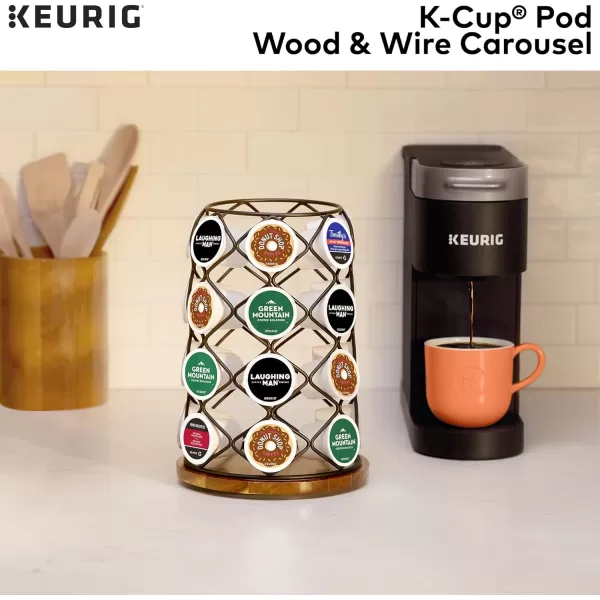 Keurig 5000351185 KCup Whirl Carousel Coffee Pod holder 49 BlackCoffee Pod holder