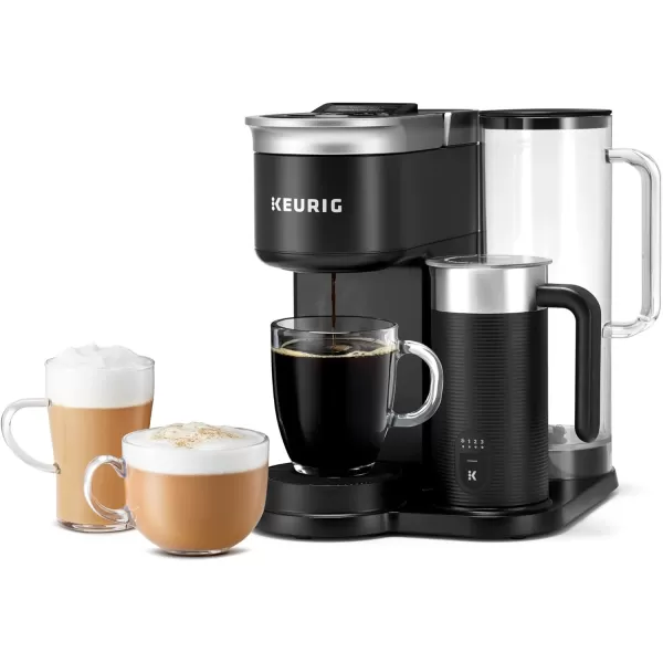 Keurig KCafe SMART Single Serve KCup Pod Coffee Latte and Cappuccino Maker BlackKeurig KCafe SMART Single Serve KCup Pod Coffee Latte and Cappuccino Maker Black