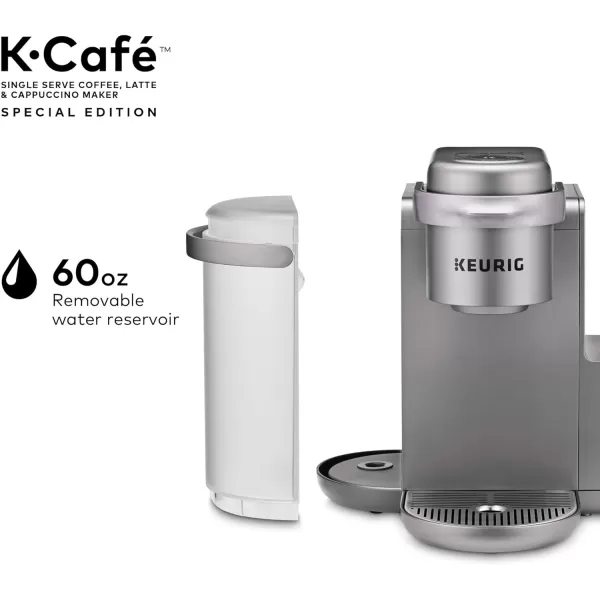 Keurig KCafe Special Edition Single Serve KCup Pod Coffee Latte and Cappuccino Maker NickelKCaf Special Edition  Eight OClock