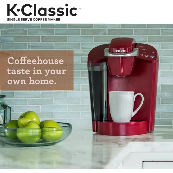 Keurig KClassic Coffee Maker KCup Pod Single Serve Programmable 6 to 10 oz Brew Sizes BlackRhubarb Coffee Maker