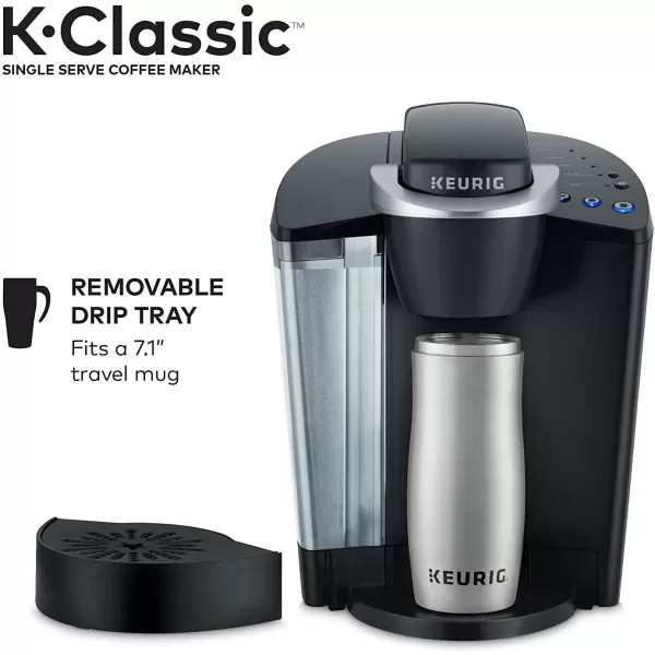 Keurig KClassic Coffee Maker Single Serve KCup Pod Coffee Brewer Black and Under Brewer Storage Drawer Holds up to 36 Keurig KCup Pods BlackKeurig KClassic Coffee Maker Single Serve KCup Pod Coffee Brewer Black and Under Brewer Storage Drawer Holds up to 36 Keurig KCup Pods Black