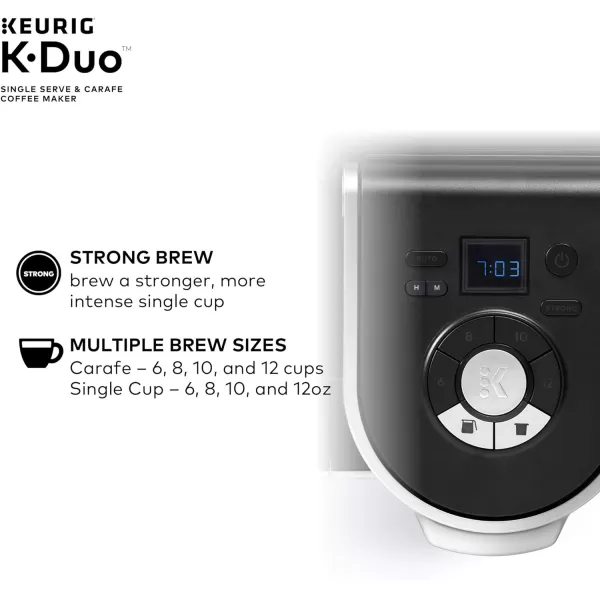 Keurig KDuo Coffee Maker Single Serve KCup Pod and 12 Cup Carafe Brewer with Green Mountain Favorites Collection KCup Pods 40 countKeurig KDuo Coffee Maker Single Serve KCup Pod and 12 Cup Carafe Brewer with Green Mountain Favorites Collection KCup Pods 40 count