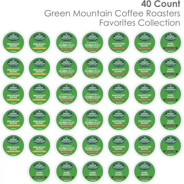 Keurig KDuo Coffee Maker Single Serve KCup Pod and 12 Cup Carafe Brewer with Green Mountain Favorites Collection KCup Pods 40 countKeurig KDuo Coffee Maker Single Serve KCup Pod and 12 Cup Carafe Brewer with Green Mountain Favorites Collection KCup Pods 40 count