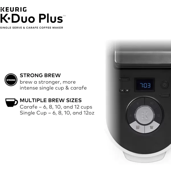 Keurig KDuo Plus Coffee Maker Single Serve KCup Pod and 12 Cup Carafe Brewer with Green Mountain Favorites Collection KCup Pods 40 countKeurig KDuo Plus Coffee Maker Single Serve KCup Pod and 12 Cup Carafe Brewer with Green Mountain Favorites Collection KCup Pods 40 count