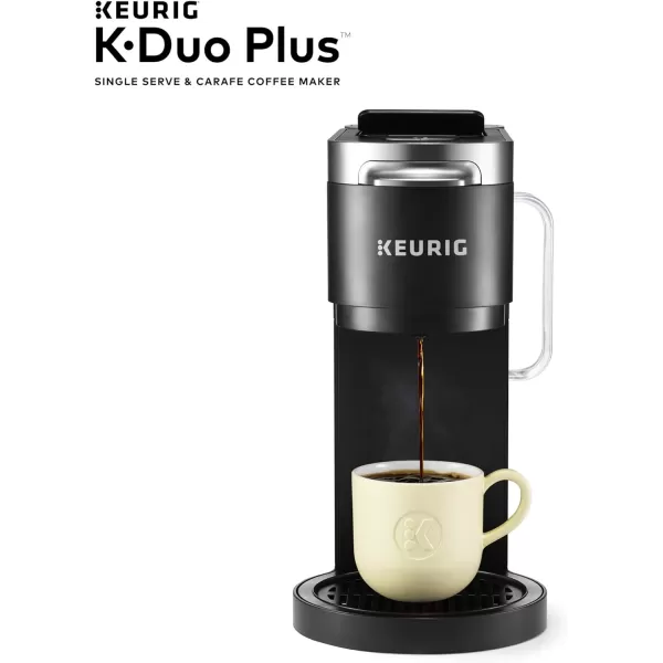 Keurig KDuo Plus Single Serve amp Carafe Coffee MakerCompatible with KCup Pods and Ground Coffee KDuo Plus