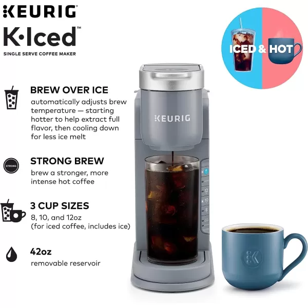 Keurig KIced Coffee Maker Single Serve KCup Pod Iced Coffee Maker and Green Mountain Coffee Roasters Brew Over Ice Classic Black Single Serve Keurig KCup Pods 72 countKeurig KIced Coffee Maker Single Serve KCup Pod Iced Coffee Maker and Green Mountain Coffee Roasters Brew Over Ice Classic Black Single Serve Keurig KCup Pods 72 count