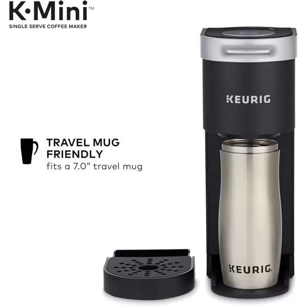 Keurig KMini Coffee Maker Black with Coffee Lovers 40 Count Variety Pack Coffee PodsKeurig KMini Coffee Maker Black with Coffee Lovers 40 Count Variety Pack Coffee Pods