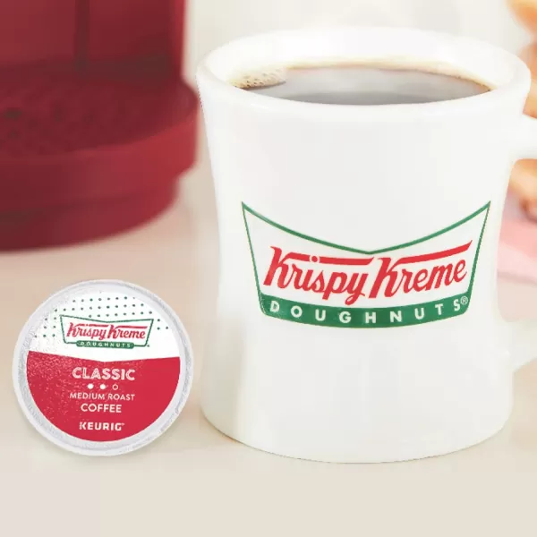 Keurig KSelect Coffee Maker Single Serve KCup Pod Coffee Brewer Black and Krispy Kreme Light Roast Coffee KCup Pods 32 CountKeurig KSelect Coffee Maker Single Serve KCup Pod Coffee Brewer Black and Krispy Kreme Light Roast Coffee KCup Pods 32 Count