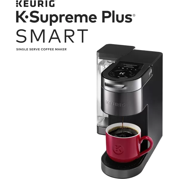 Keurig KSupreme Plus SMART Single Serve KCup Pod Coffee Maker BlackK Supreme Plus SMART  Peets Variety Pack Coffee