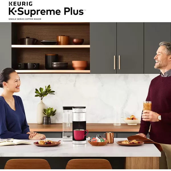 Keurig KSupreme Plus Single Serve KCup Pod Coffee Maker MultiStream Technology Stainless SteelKSupreme Plus  Caribou Variety Pack Coffee