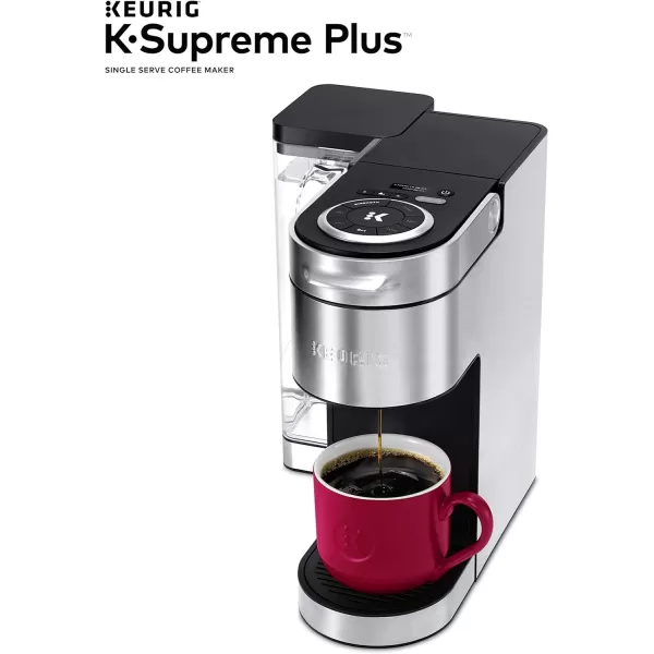 Keurig KSupreme Plus Single Serve KCup Pod Coffee Maker MultiStream Technology Stainless SteelKSupreme Plus  Caribou Variety Pack Coffee