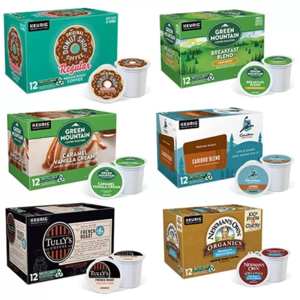 Keurig Entertainers Collection Variety Pack SingleServe KCup Pods 40 CountCoffee Variety 72 Count