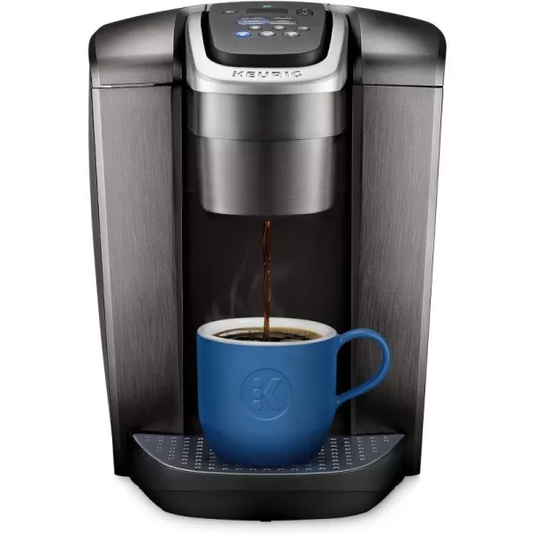 Keurig KElite SingleServe KCup Pod Coffee Maker Brushed SilverBrushed Slate Coffee Maker