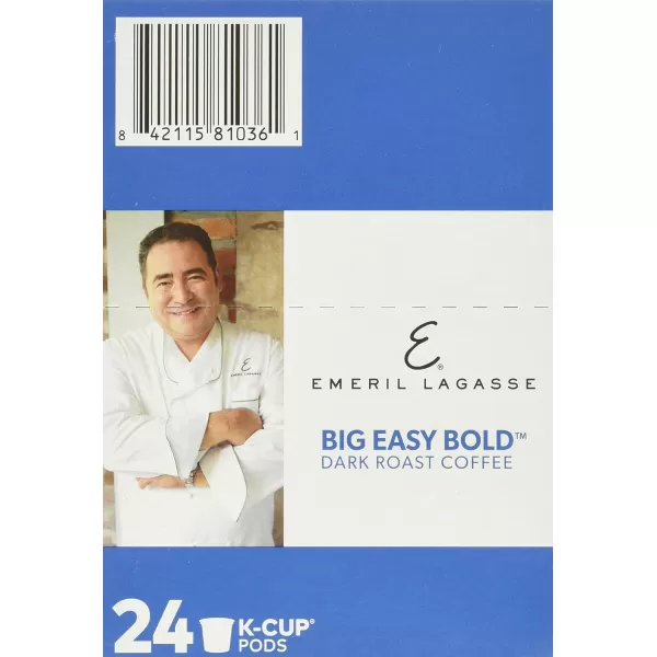 Emeril Big Easy Bold SingleServe Keurig KCup Pods Dark Roast Coffee Pods 96 Count96 Count