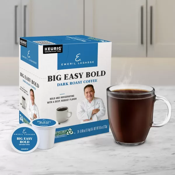 Emeril Big Easy Bold SingleServe Keurig KCup Pods Dark Roast Coffee Pods 96 Count96 Count