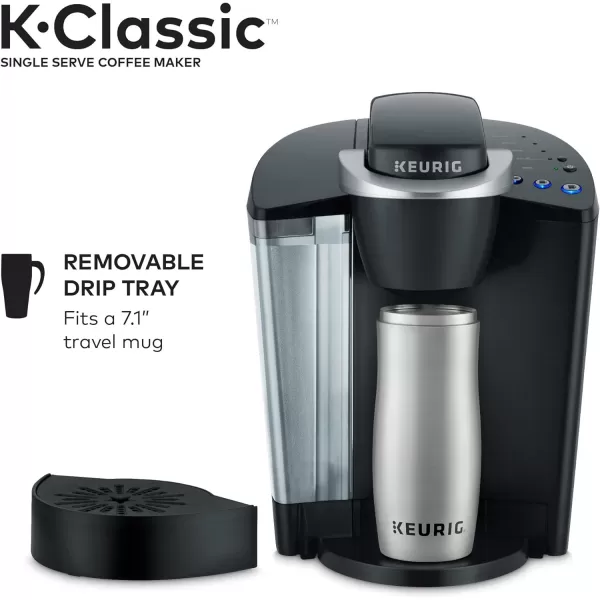 Keurig KClassic Single Serve Coffee Maker with Keurig Entertainers Collection Variety Pack 40 KCup PodsKeurig KClassic Single Serve Coffee Maker with Keurig Entertainers Collection Variety Pack 40 KCup Pods