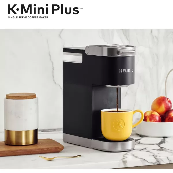 Keurig KMini Plus Single Serve Coffee Maker with Keurig Entertainers Collection Variety Pack 40 KCup PodsKeurig KMini Plus Single Serve Coffee Maker with Keurig Entertainers Collection Variety Pack 40 KCup Pods