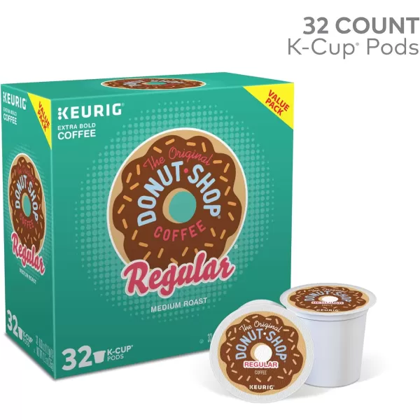 Keurig KMini Single Serve Coffee Maker with Donut Shop Coffee Pods 32 countKeurig KMini Single Serve Coffee Maker with Donut Shop Coffee Pods 32 count