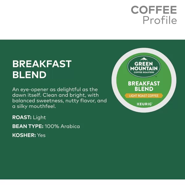 Keurig KMini Single Serve Coffee Maker with Green Mountain Breakfast Blend Coffee Pods 32 countKeurig KMini Single Serve Coffee Maker with Green Mountain Breakfast Blend Coffee Pods 32 count