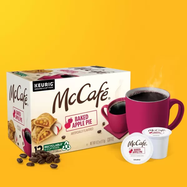 McCafe Classic Collection SingleServe Coffee KCup Pods Classic Collection Variety Pack 40 CountBaked Apple Pie 1 Count Pack of 72