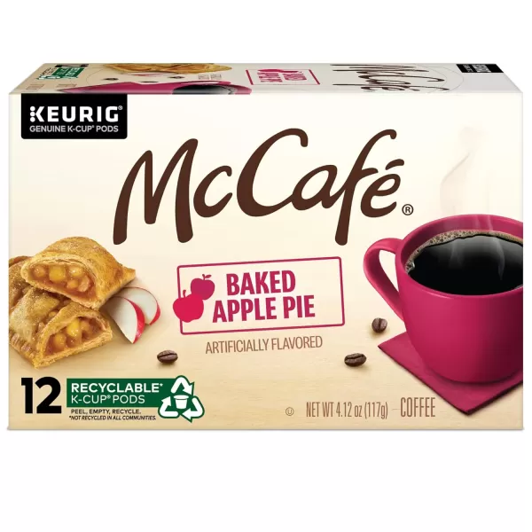 McCafe Classic Collection SingleServe Coffee KCup Pods Classic Collection Variety Pack 40 CountBaked Apple Pie 1 Count Pack of 72