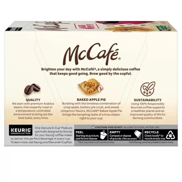 McCafe Classic Collection SingleServe Coffee KCup Pods Classic Collection Variety Pack 40 CountBaked Apple Pie 1 Count Pack of 72