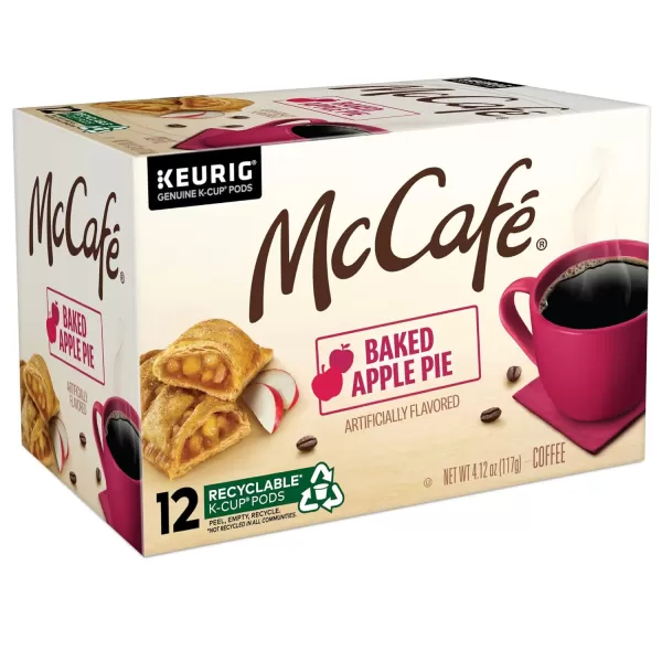 McCafe Classic Collection SingleServe Coffee KCup Pods Classic Collection Variety Pack 40 CountBaked Apple Pie 1 Count Pack of 72