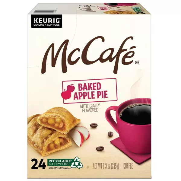 McCafe Classic Collection SingleServe Coffee KCup Pods Classic Collection Variety Pack 40 CountBaked Apple Pie 1 Count Pack of 96