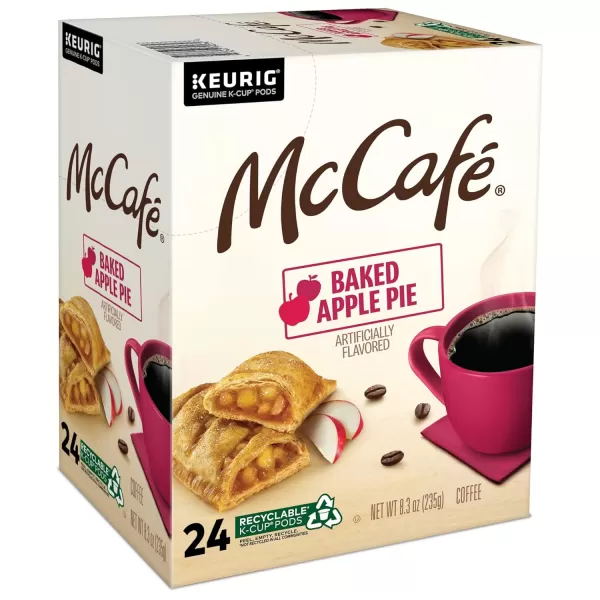 McCafe Classic Collection SingleServe Coffee KCup Pods Classic Collection Variety Pack 40 CountBaked Apple Pie 1 Count Pack of 96