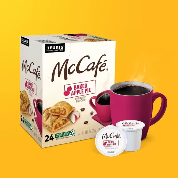 McCafe Classic Collection SingleServe Coffee KCup Pods Classic Collection Variety Pack 40 CountBaked Apple Pie 1 Count Pack of 96