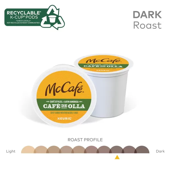 McCafe Classic Collection SingleServe Coffee KCup Pods Classic Collection Variety Pack 40 CountCaf de Olla 1 Count Pack of 60