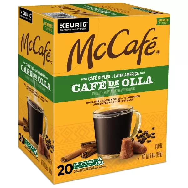 McCafe Classic Collection SingleServe Coffee KCup Pods Classic Collection Variety Pack 40 CountCaf de Olla 20 Count Pack of 1