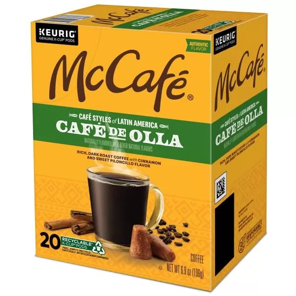 McCafe Classic Collection SingleServe Coffee KCup Pods Classic Collection Variety Pack 40 CountCaf de Olla 20 Count Pack of 1