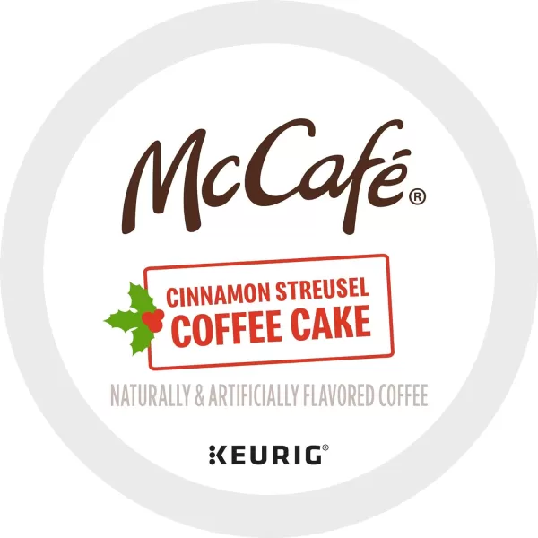 McCafe Classic Collection SingleServe Coffee KCup Pods Classic Collection Variety Pack 40 CountCinnamon Streusel 60 Count