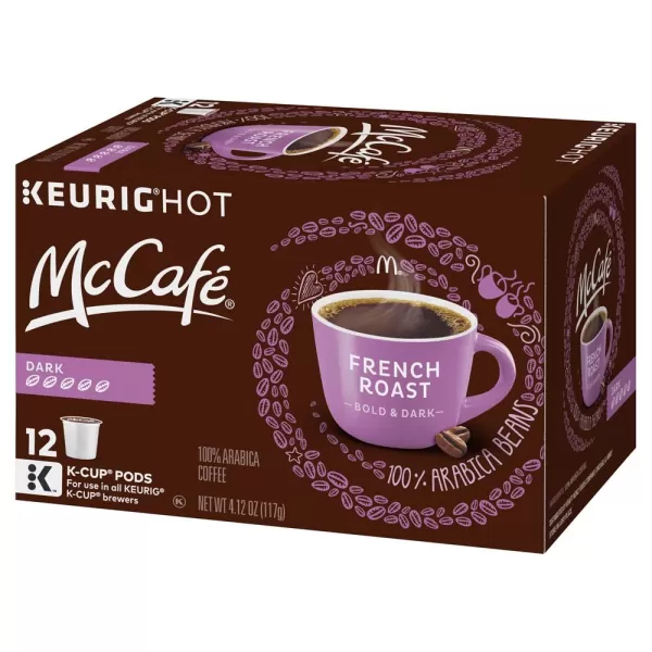 McCafe Classic Collection SingleServe Coffee KCup Pods Classic Collection Variety Pack 40 CountFrench Dark 12 Count Pack of 1