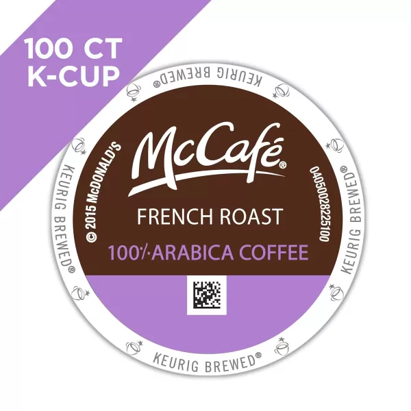 McCafe Classic Collection SingleServe Coffee KCup Pods Classic Collection Variety Pack 40 CountFrench Roast 100 Count Pack of 1