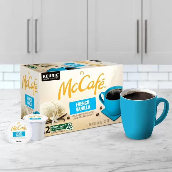 McCafe Classic Collection SingleServe Coffee KCup Pods Classic Collection Variety Pack 40 CountFrench Vanilla 72 Count