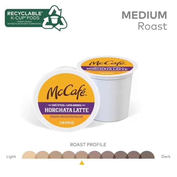 McCafe Classic Collection SingleServe Coffee KCup Pods Classic Collection Variety Pack 40 CountHorchata 1 Count Pack of 20