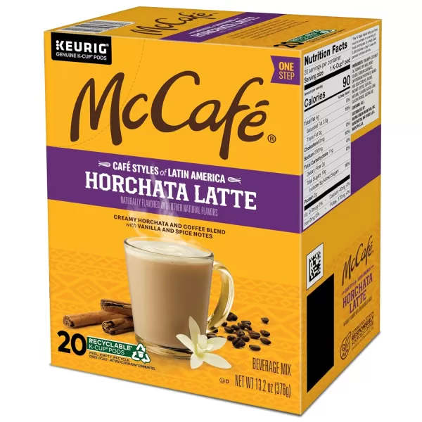 McCafe Classic Collection SingleServe Coffee KCup Pods Classic Collection Variety Pack 40 CountHorchata 1 Count Pack of 20